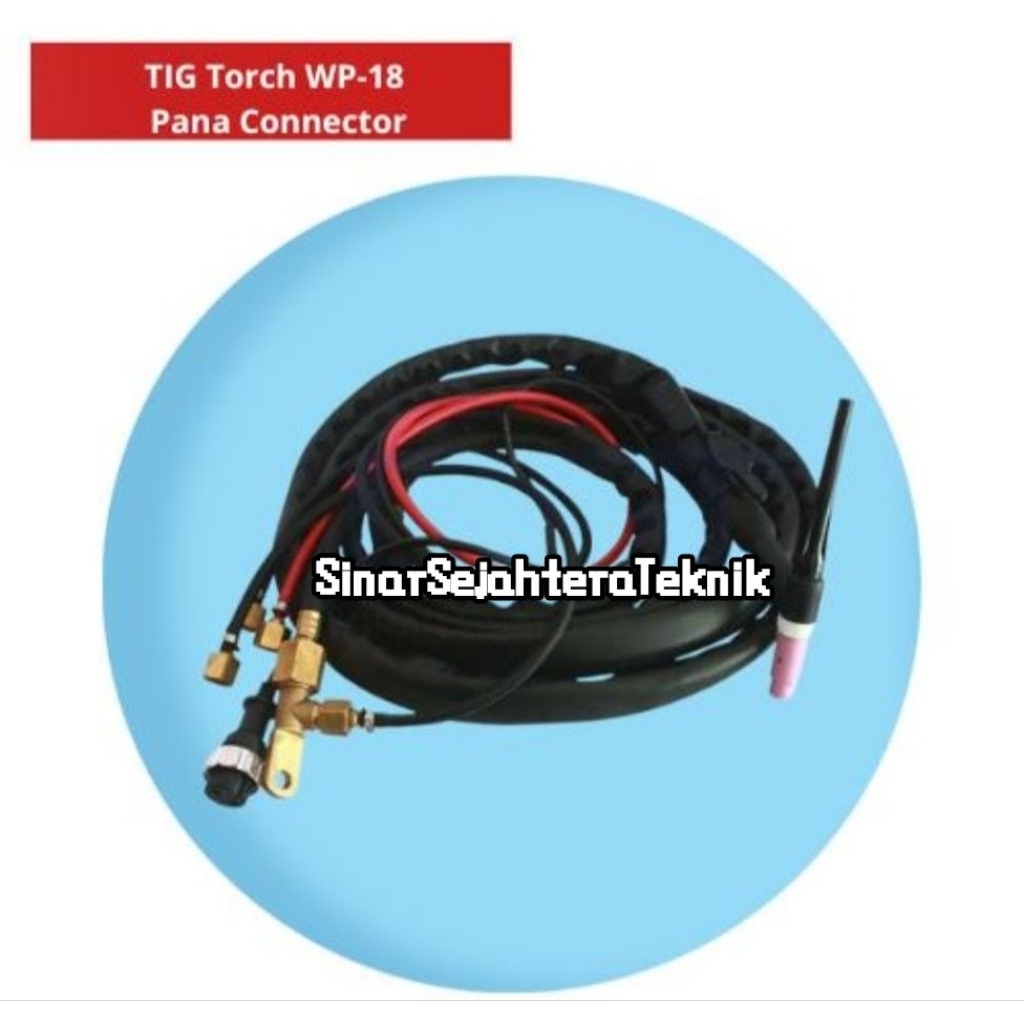 Tig Torch Wp18 Pana Connector 7mtr