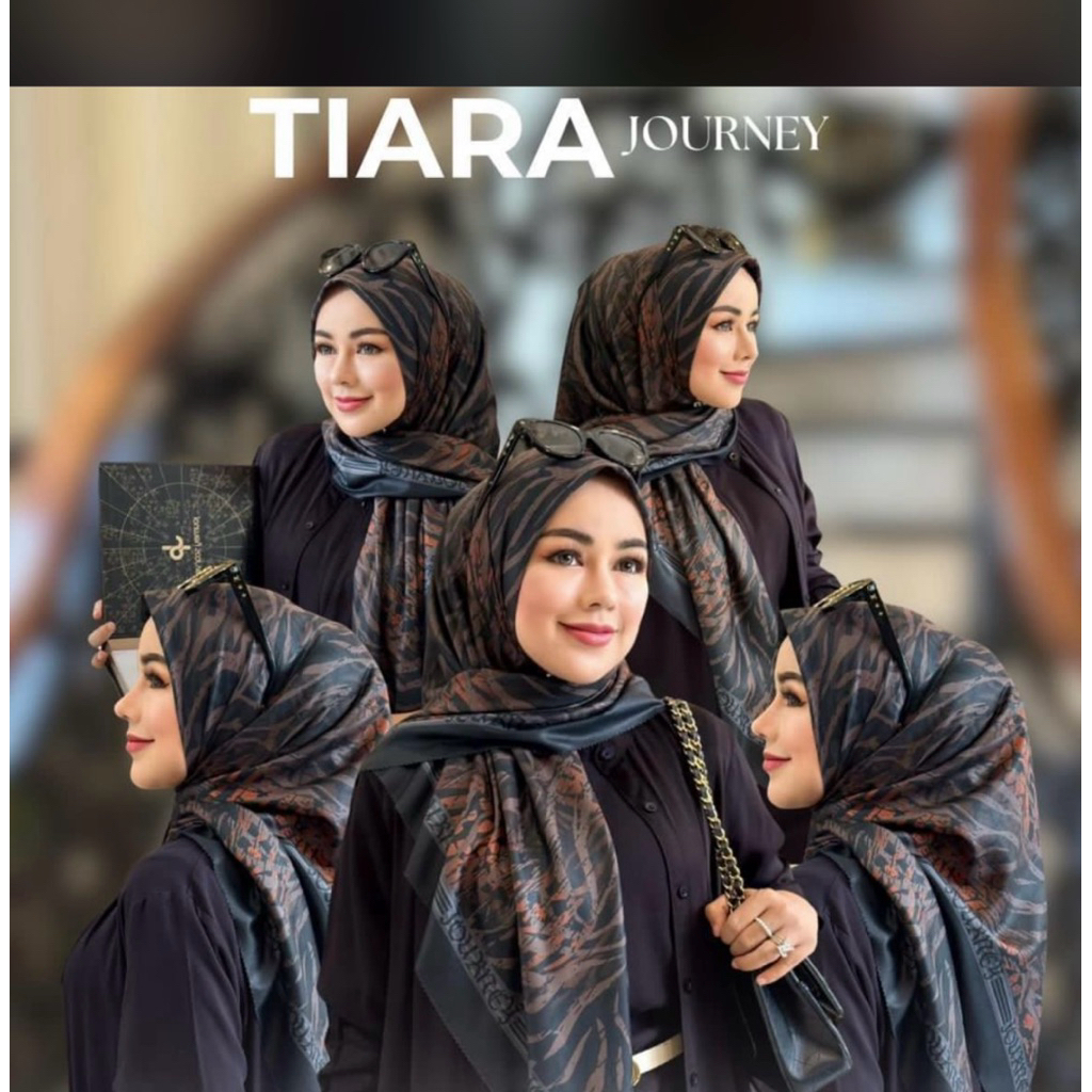 Hijab Segi Empat Motif Journey Jp