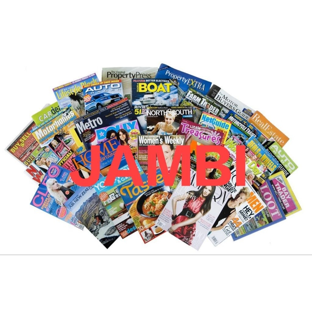 majalah bekas kiloan