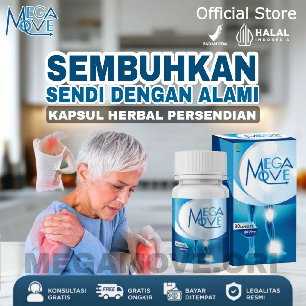 MEGAMOVE Original 100% Suplemen Sendi Dr Zaidul Akbar Official Store