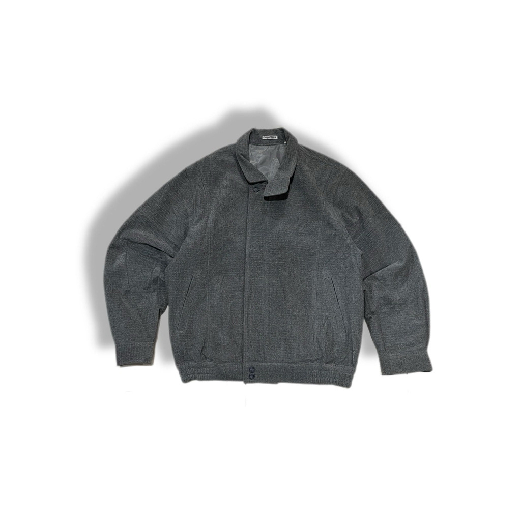 Vintage Dragonmore Japan Wool Gray Harrington