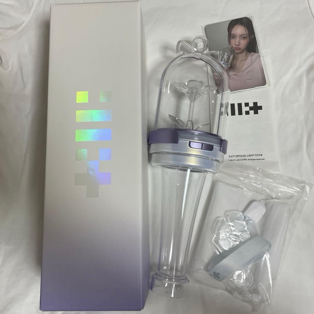 [ READY ] Lightstick ILLIT Official Weverse Ls Fullset Only