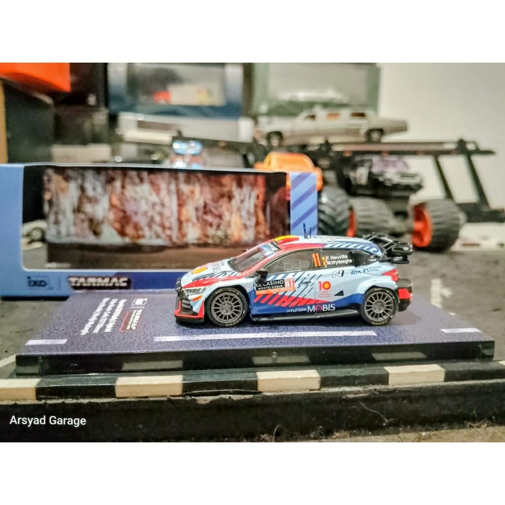 Diecast Tarmac Hyundai i20 N Rally1 Hybrid Rallye Monte Carlo 2024 Winner