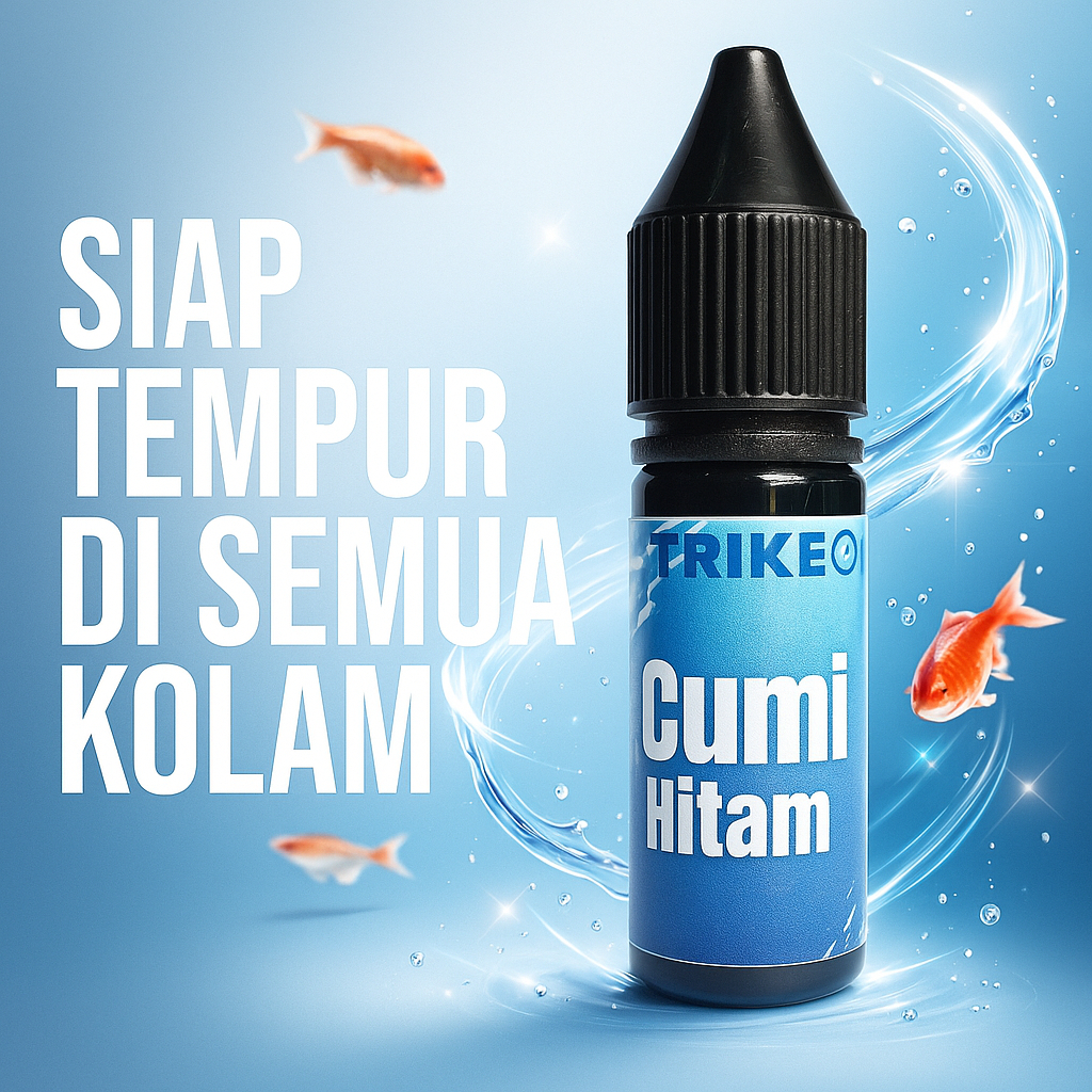 STRIKEON CUMI HITAM – Essen Oplosan Juara Umpan Pancing Premium Aroma Laut Asli Super Gacor & Ampuh