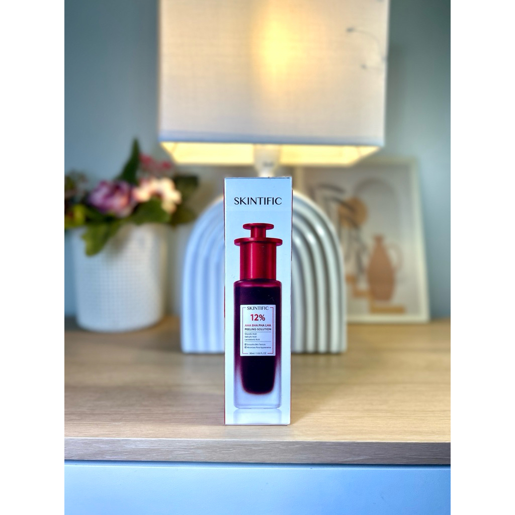 NEW Sk1ntif1c 12% AHA PHA LHA Peel1ng S0luti0n baru ORIGINAL 100%