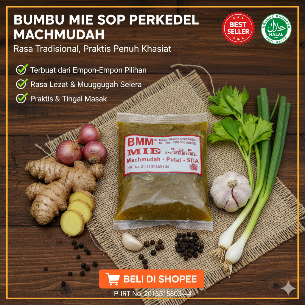 Bumbu Masak Machmudah Mie (BMM) bumbu instan