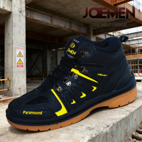 SEPATU BOOT PRIA SEPATU PROYEK SEPATU KULIT PRIA ORIGINAL 100 % JOEMEN J 84