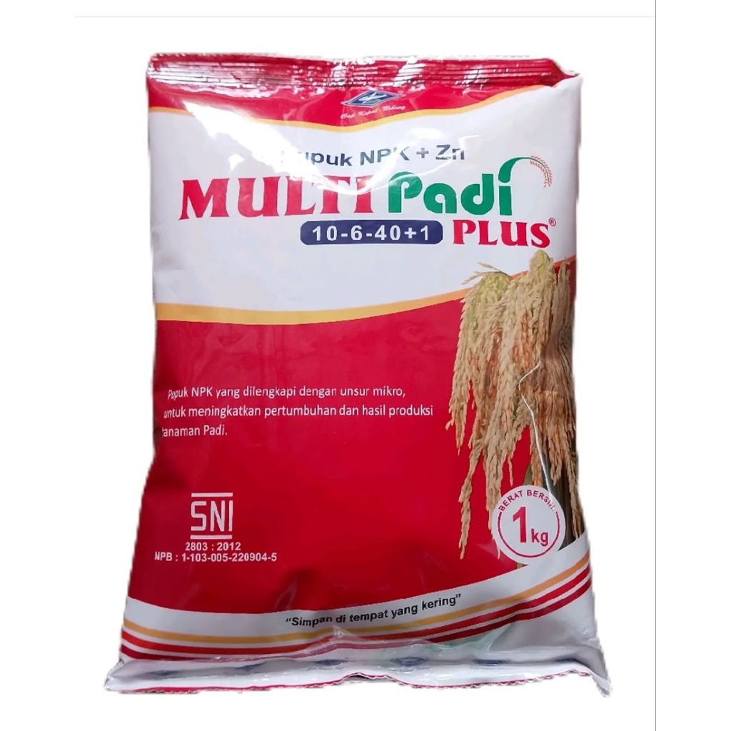 MULTI PADI PLUS PUPUK NPK + ZN    1KG