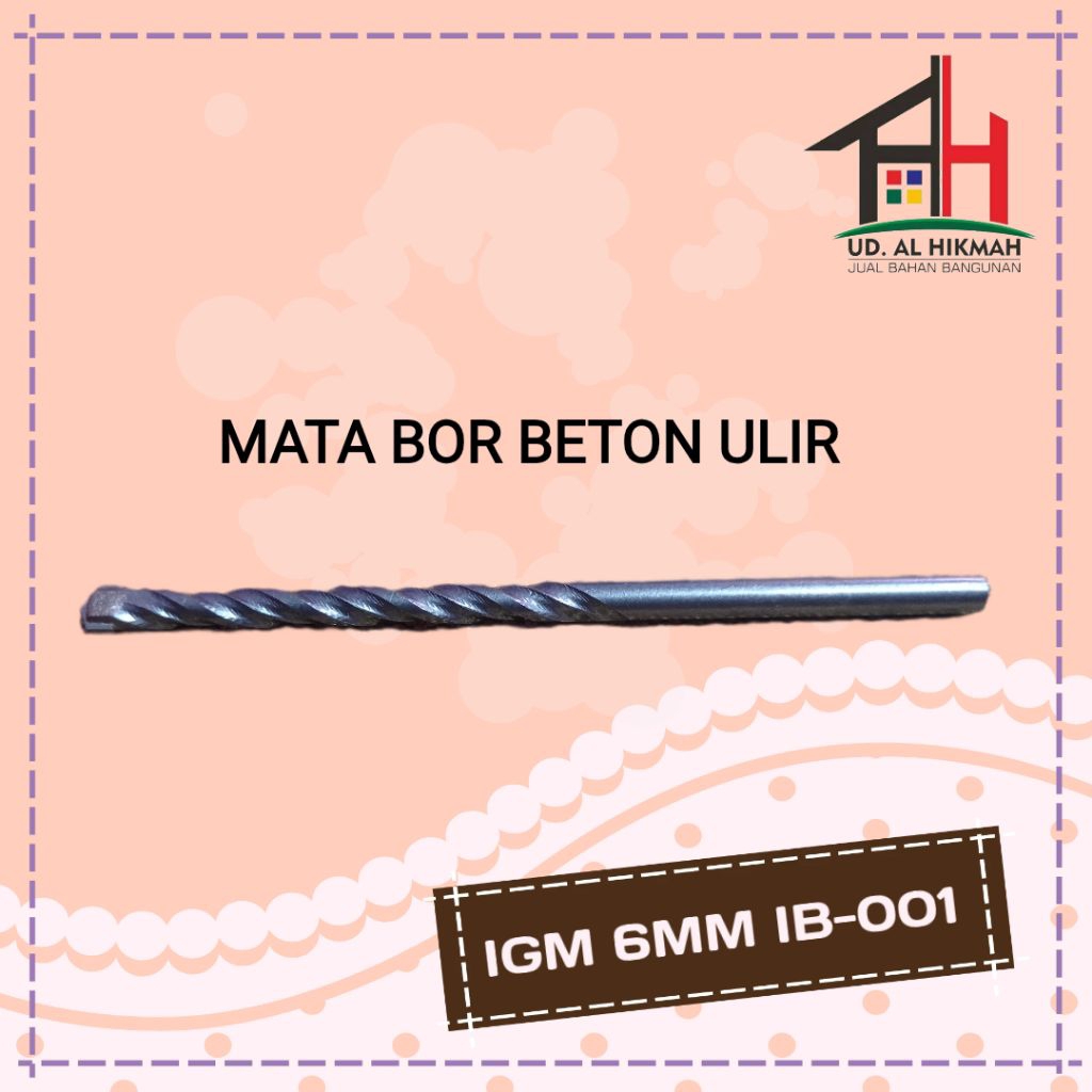 IGM MATA BOR BETON 6 MM MATA BOR BETON ULIR 6MM IGM
