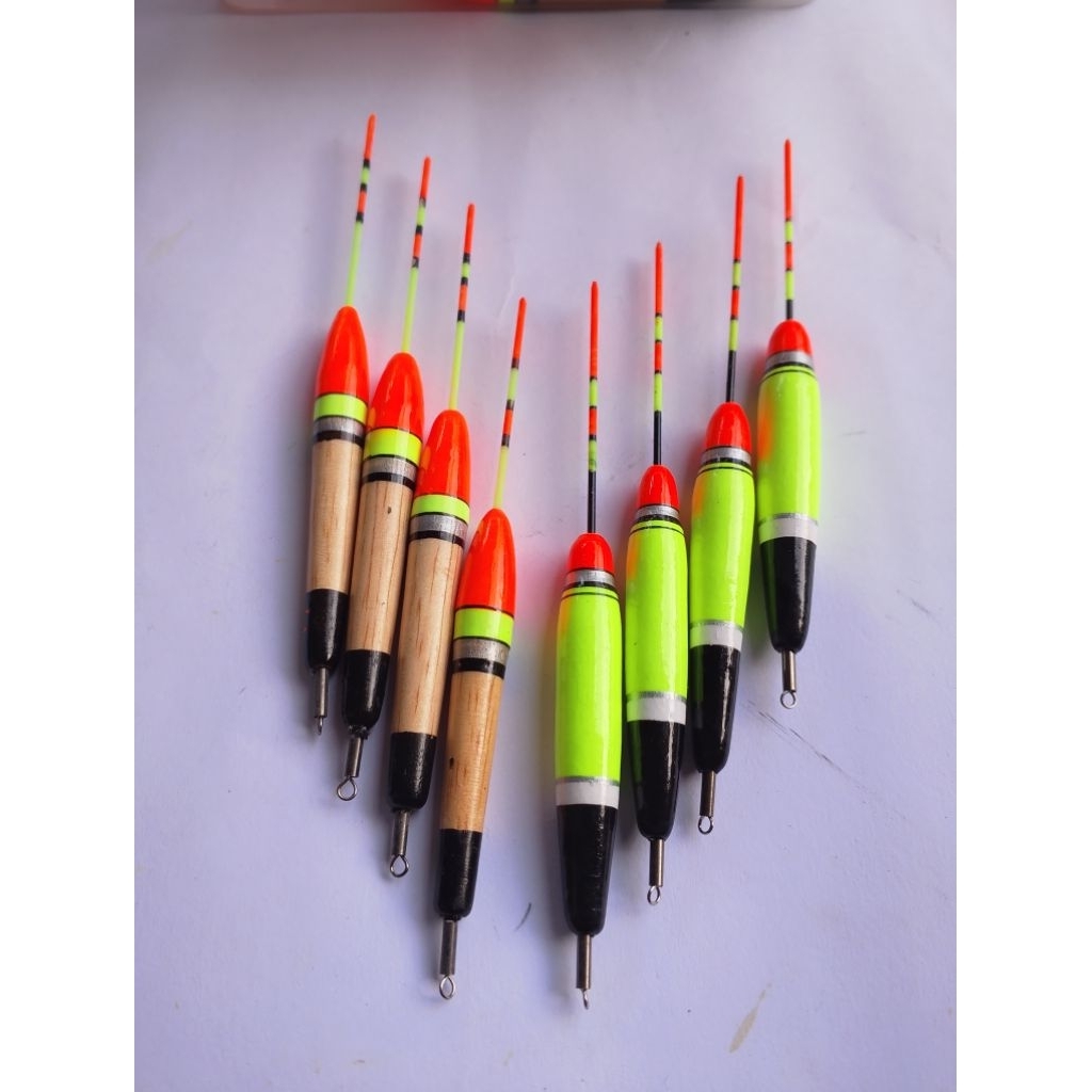 pelampung pancing clem Viber size 12cm.