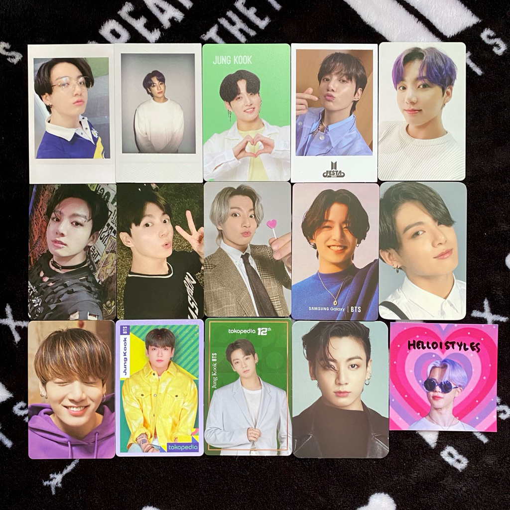 (1/7) Photocard Jungkook BTS Official JK Proof Standard Samsung Buds Galaxy Season Greeting Decokit 