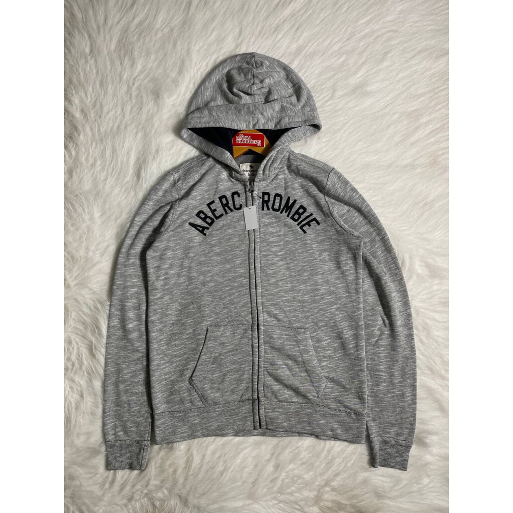 zip hoodie Abercrombie second (3531) - Hoodie second - hoodie second branded - Jaket Second - Jaket 
