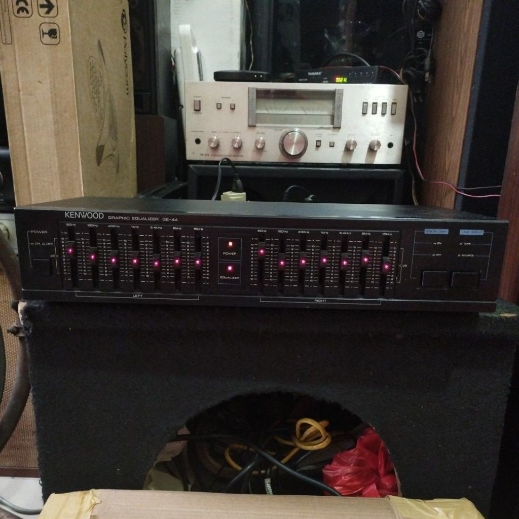 graphic equalizer equaliser Kenwood ge-44 full original Made in japan