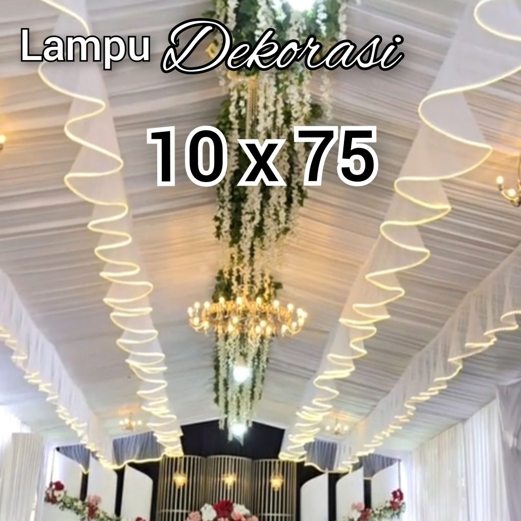 Lampu skriting. lampu dekorasi tenda pelaminan wedding. lampu skriting. tirai led dekorasi. backdrop