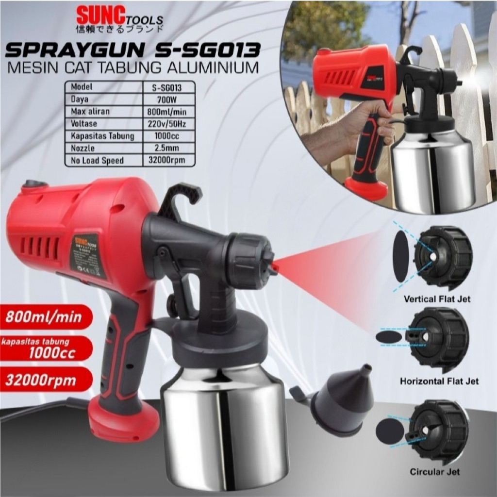 spray gun listrik sunc