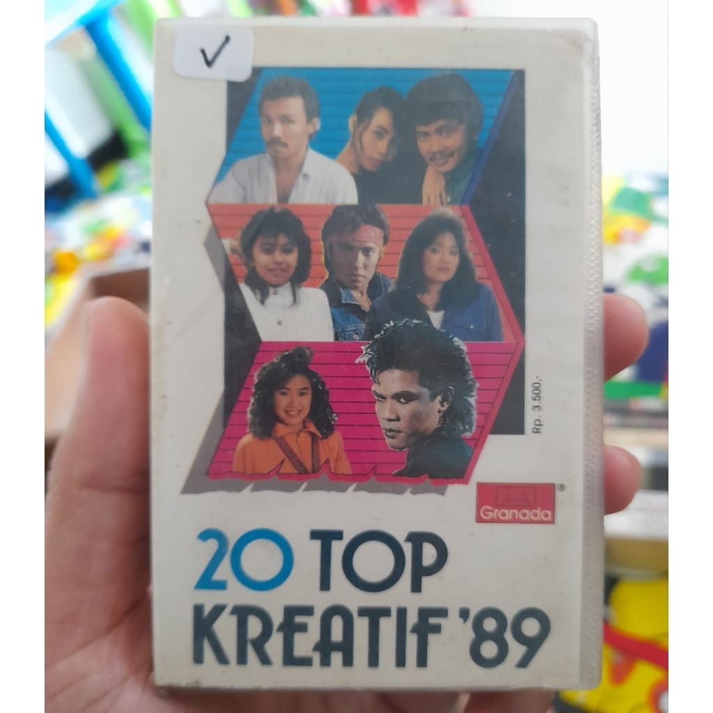 Kaset Pita 20 Top Kreatif'89 - Original