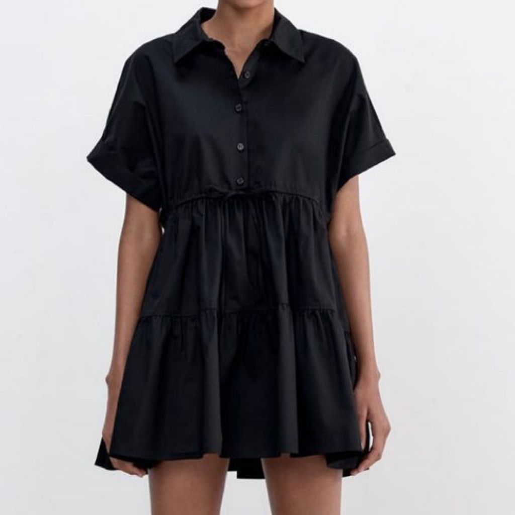 ZR Poplin Flare Dress