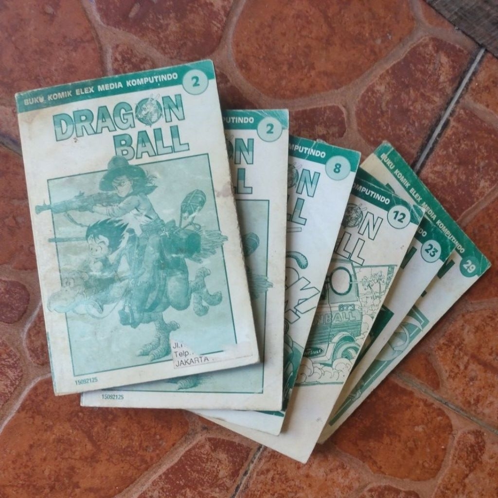 KOMIK ELEX MEDIA " DRAGON BALL " MINUS COVER BY ; AKIRA TORIYAMA