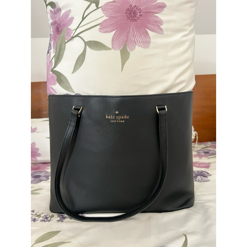 Kate Spade Leather preloved tote bag