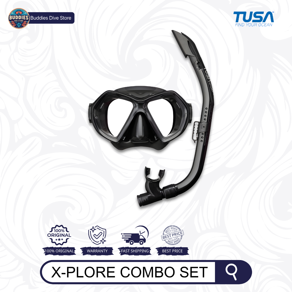 TUSA Snorkeling Set X-Plore - Combo Set Snorkeling