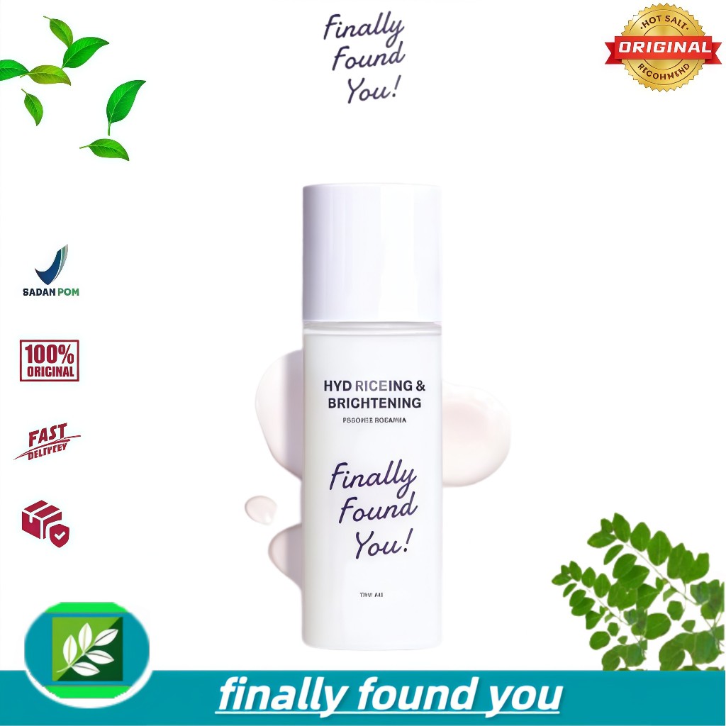 Finally Found You   Toner Essence - Serum Infused Toner Untuk Semua Jenis Kulit 100mL / Toner Mencer