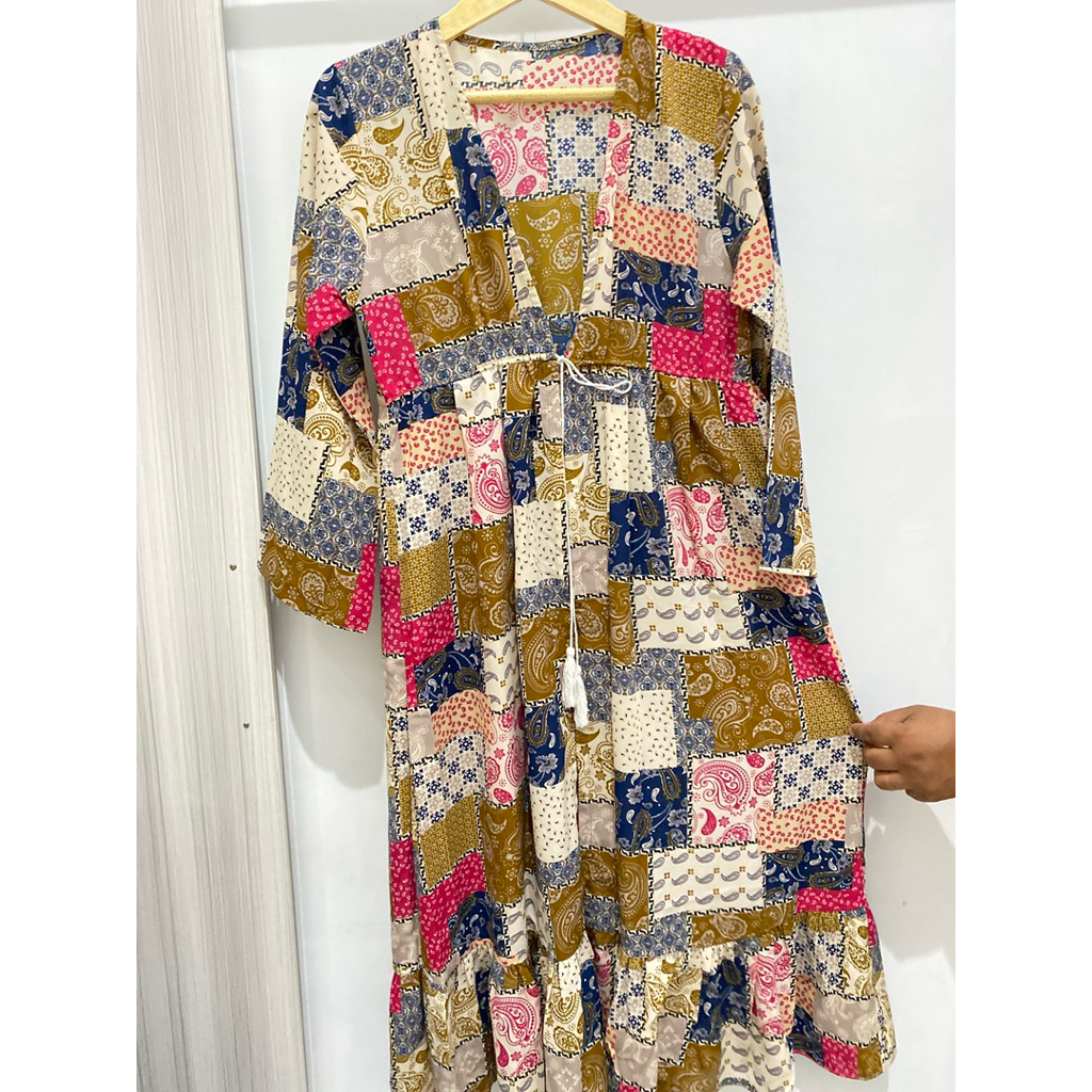 outer cantik preloved outer panjang outer pantai