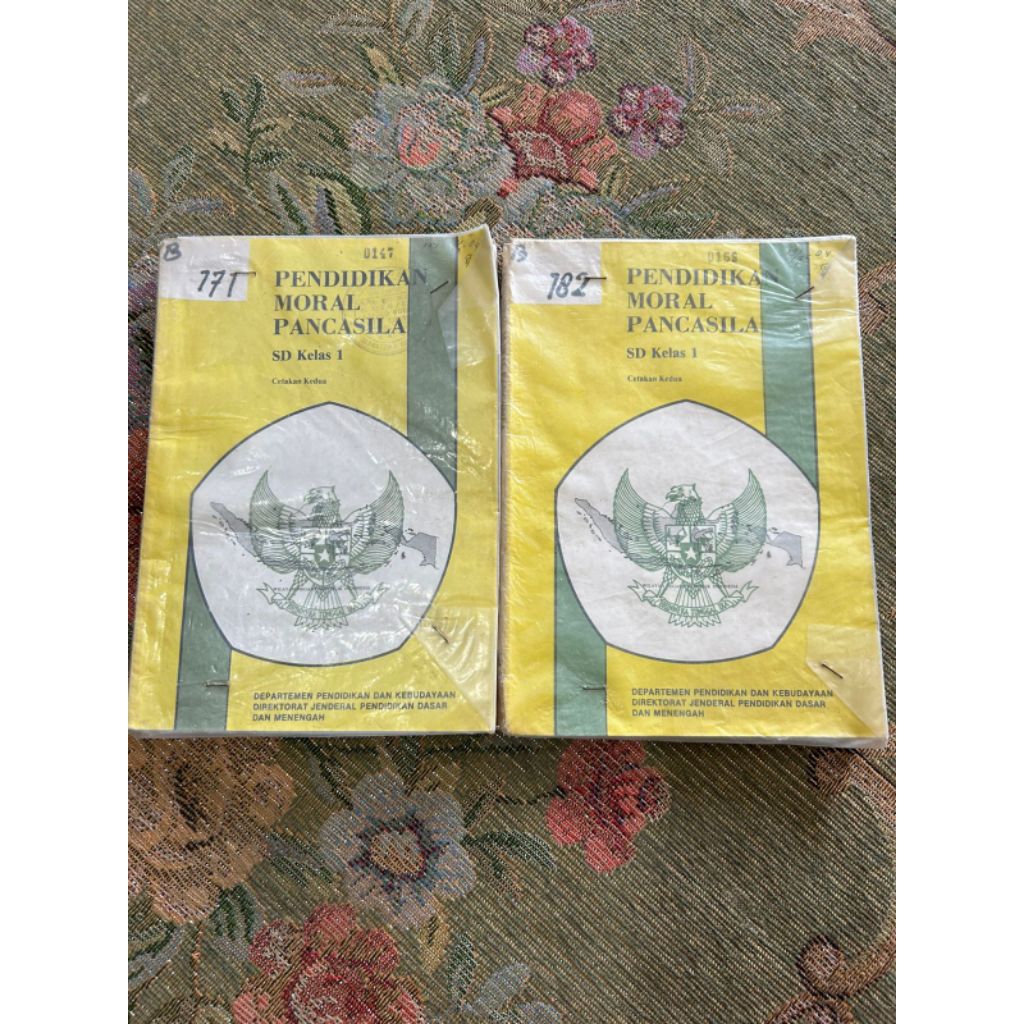 Buku PENDIDIKAN MORAL PANCASILA Cetakan kedua thn 1982