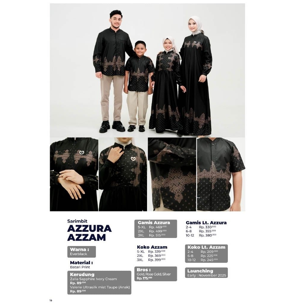 Sarimbit Azzura Azzam Mutif//COD//Sarimbit Terbaru2026//Sarimbit Lebaran 2026//Model kekinian//Gamis