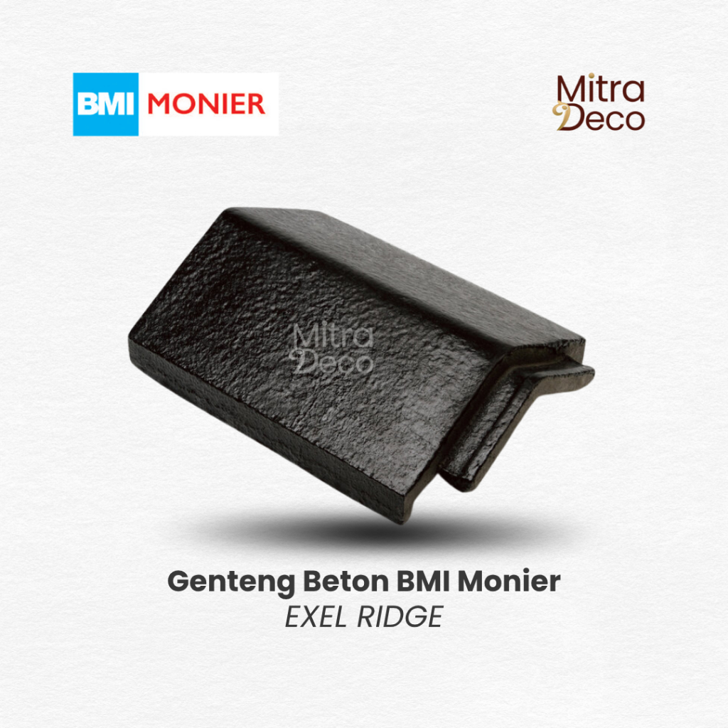 BMI Monier Aksesoris Genteng Exel Ridge Nok Atas