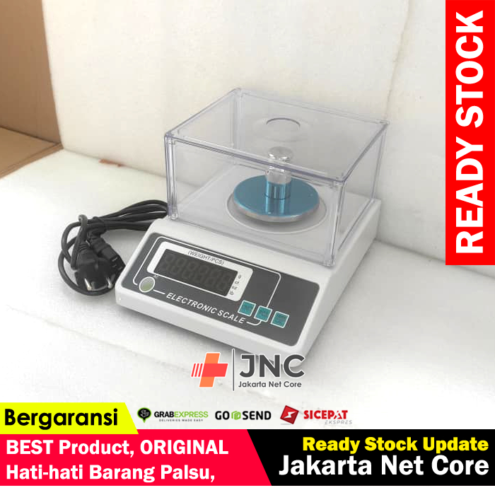 Timbangan Lab 0.001g Max 500g Digital Scale 1mg 0.001 g 500 gram mg HIROKA ORIGINAL