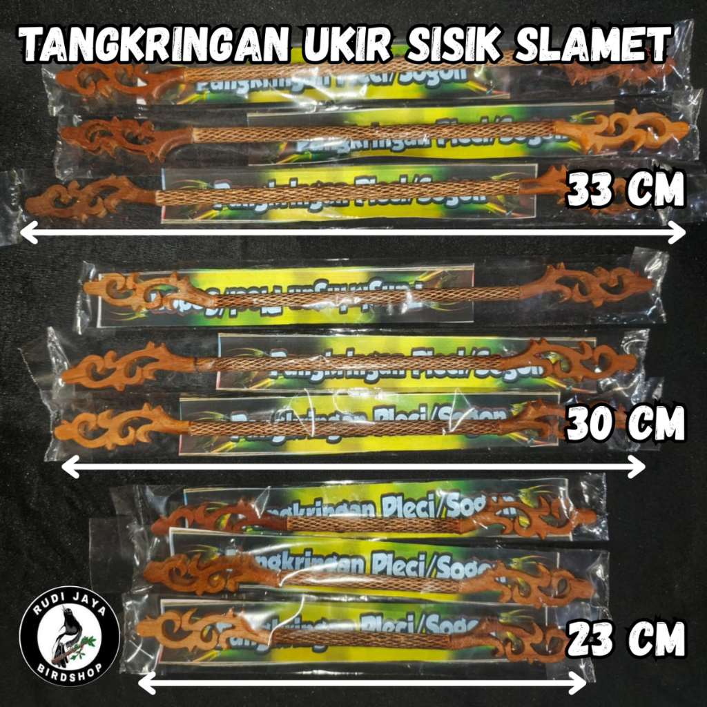 TANGKRINGAN UKIR PLECI KONIN SISIK SLAMET 1 PCS PREMIUM PLANGKRINGAN SANGKAR KANDANG BURUNG KECIL