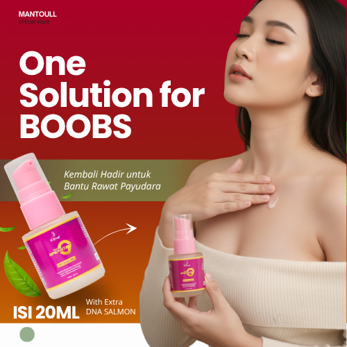 Besar Tanpa Implan Pembesar PENGANGKAT Payudara Permanen Ori Ampuh Serum New Breast G dengan DNA Sal