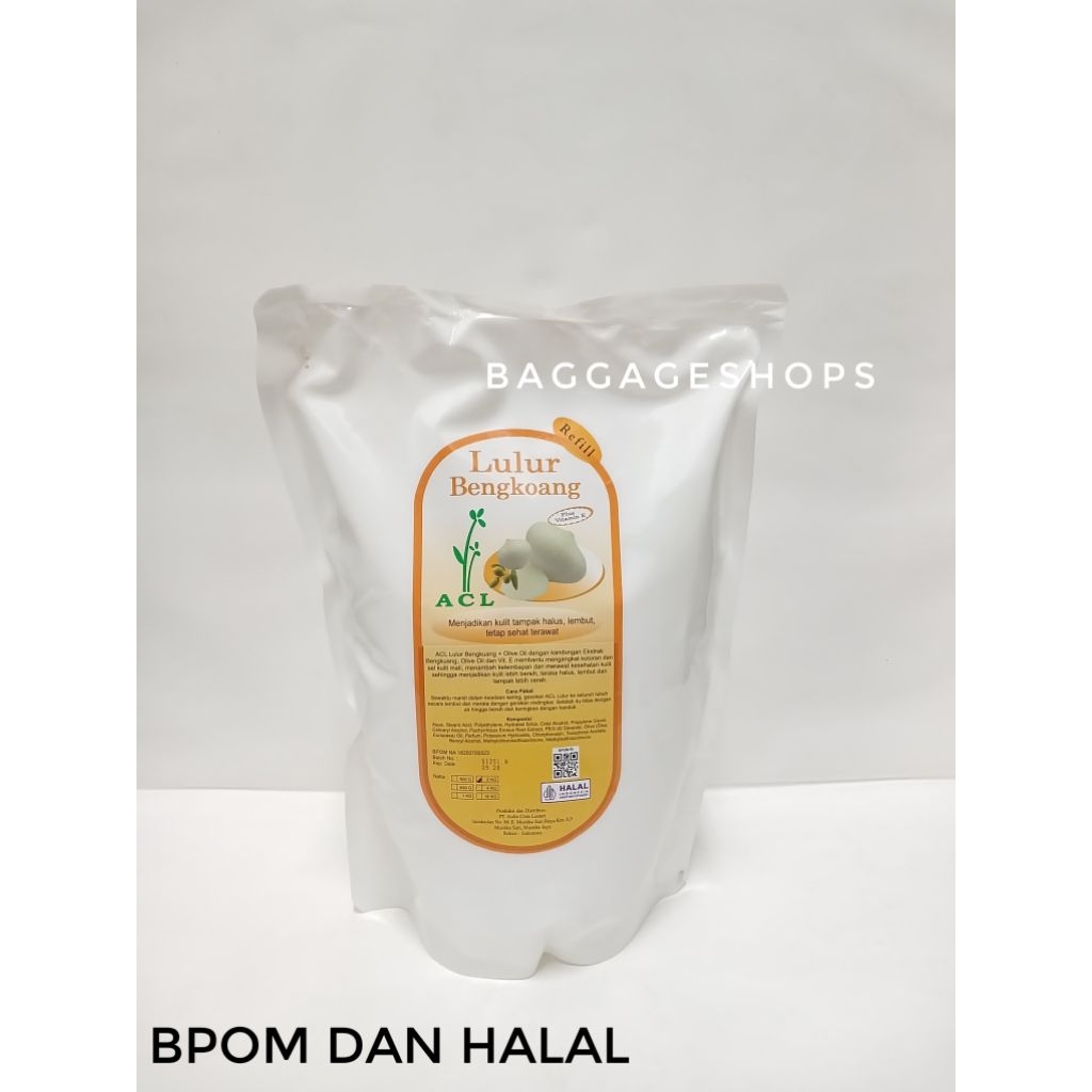 ACL Lulur Bengkoang Refill 2Kg / ACL Lulur Badan Refill 2Kg