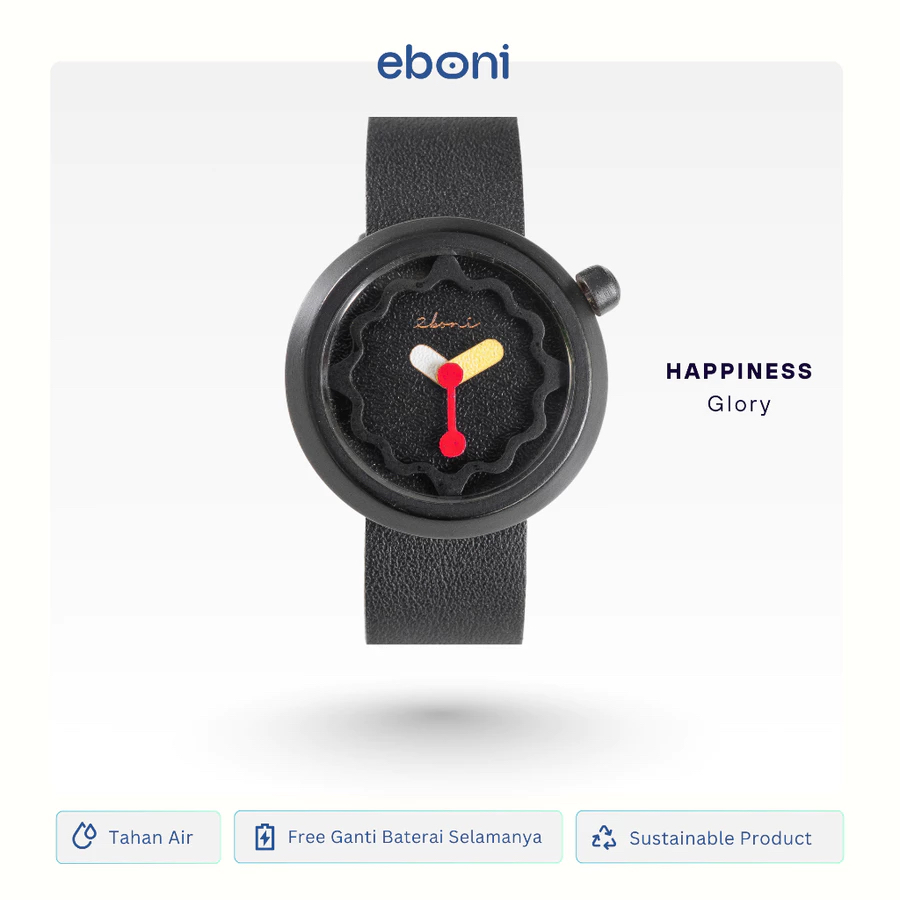 Eboni Watch - Happiness Glory | Jam Tangan Kayu