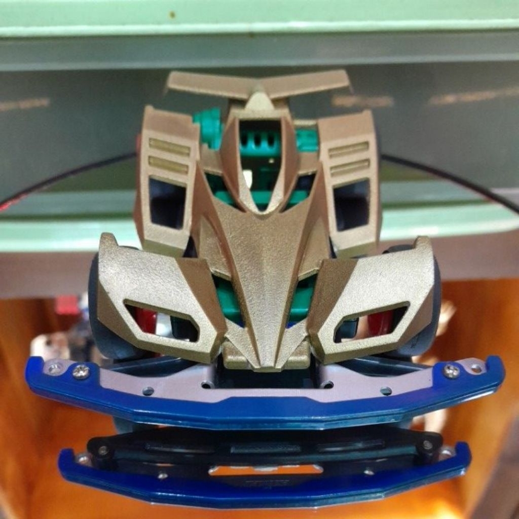 tamiya mini 4wd victory magnum gold body repaint