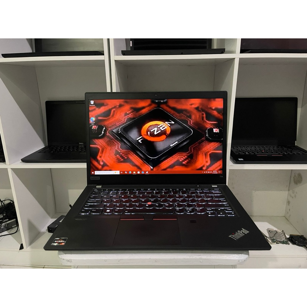 Laptop Lenovo ThinkPad T14 G2 Amd Ryzen 7 Pro Prosesor Amd Ryzen 7 Pro Ram 16 Gb Ssd 512 Gb
