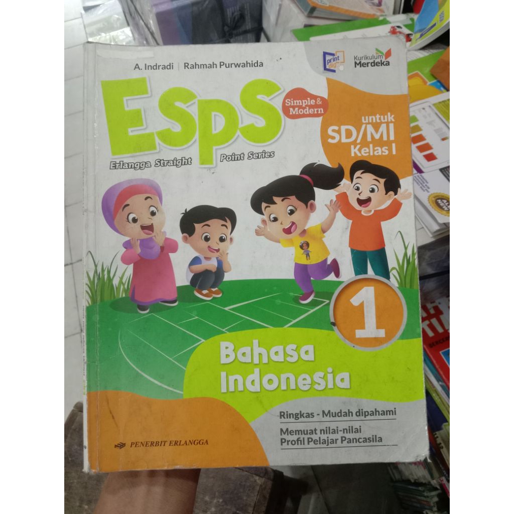 ESPS Bahasa Indonesia 1 SD.Kurikulum Merdeka.