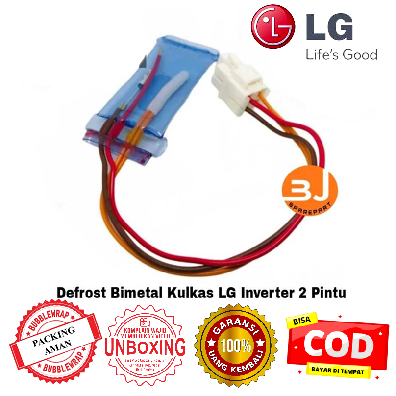 defrost/fuse/bimetal kulkas 2 pintu LG inverter