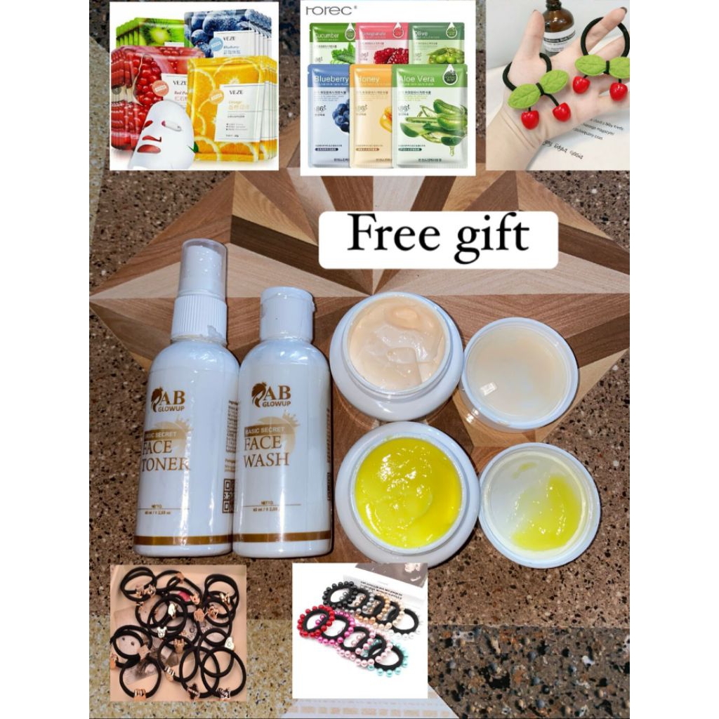 skincare glow up by Ab penghilang flek jerawat Original 100%