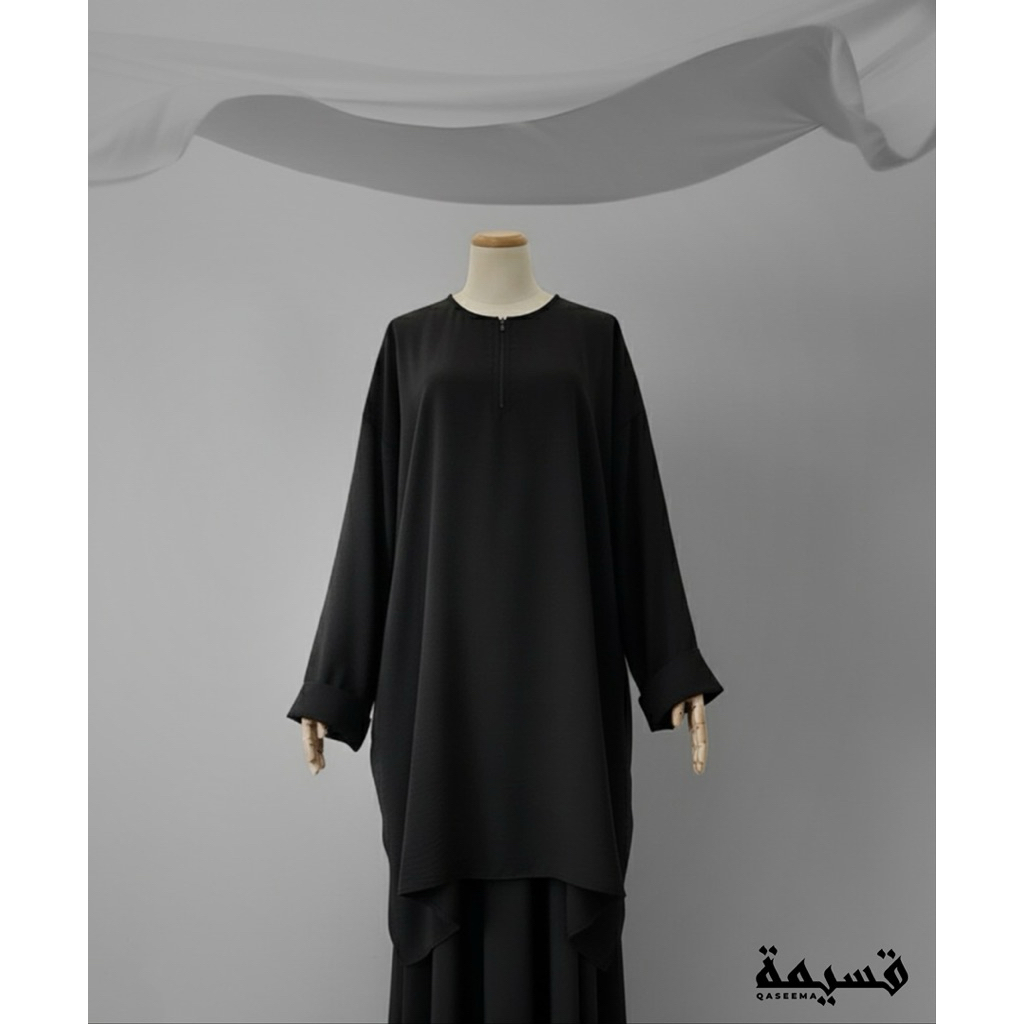 HUMAIRA SET (Rok+Tunik) Crinkle Airflow