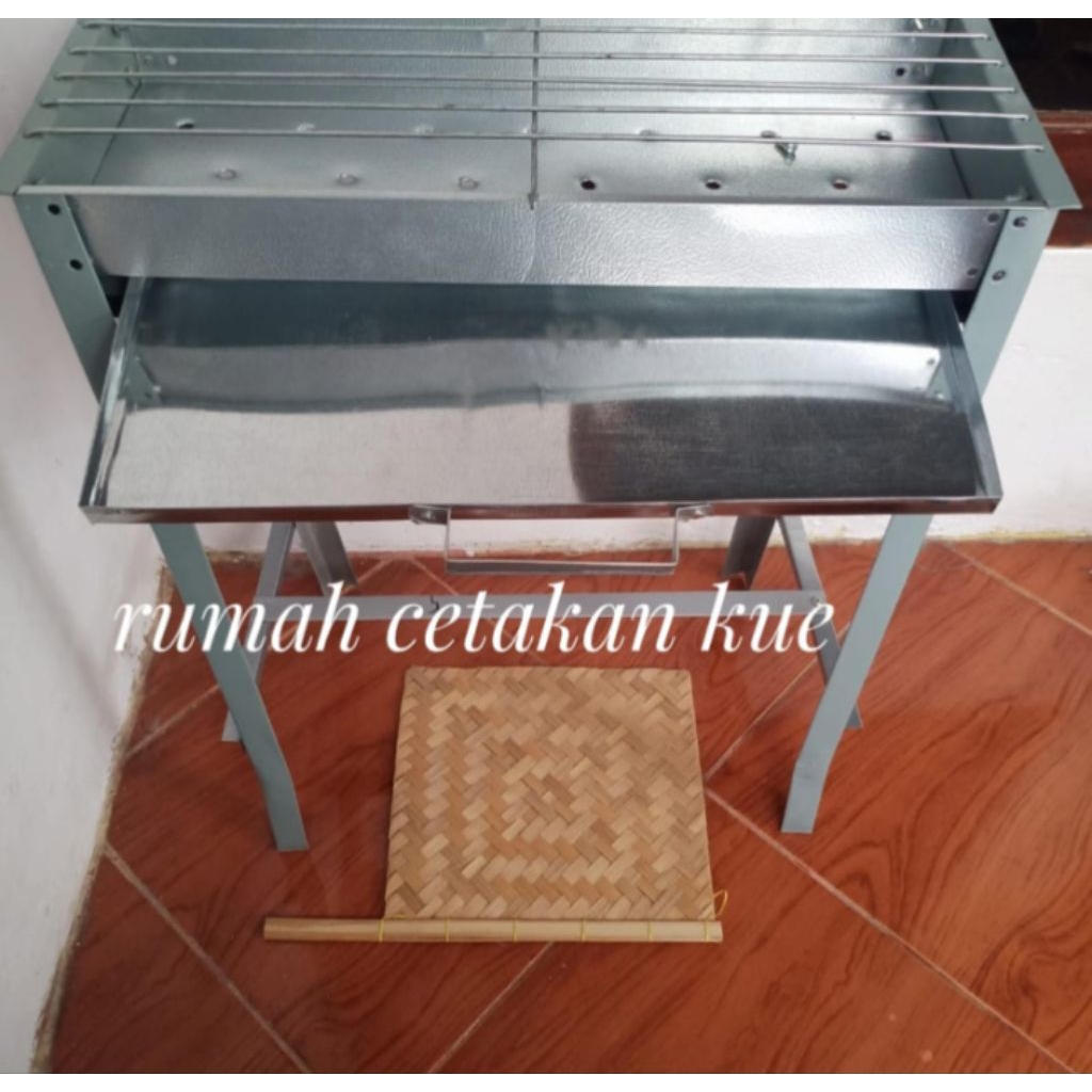 Bakaran arang besar/ Bakaran ikan sate ayam/ diameter 51x20x63 cm