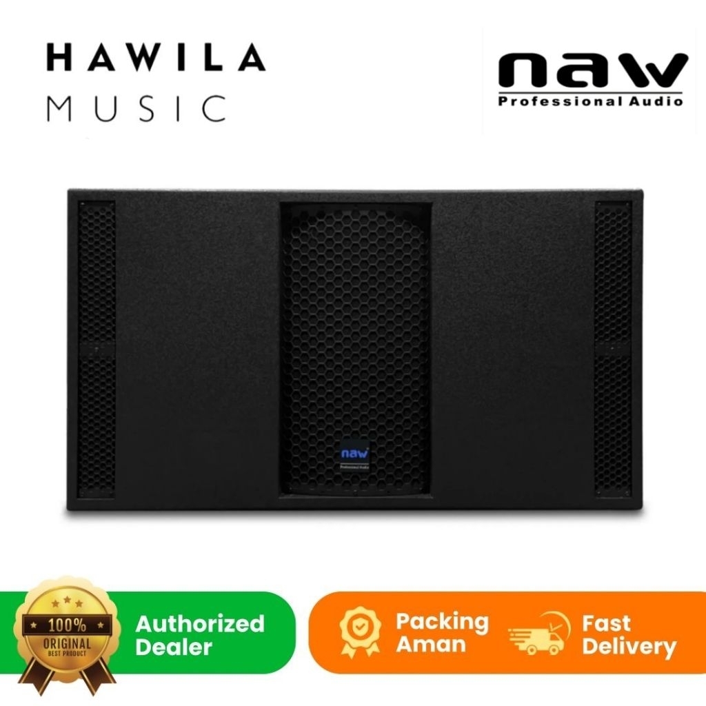 NAW Sound Speaker NAW WT221 Double 21inch Sub Bass 4200W Subwoofer NAW WT 221 Pasive Perbiji Origina