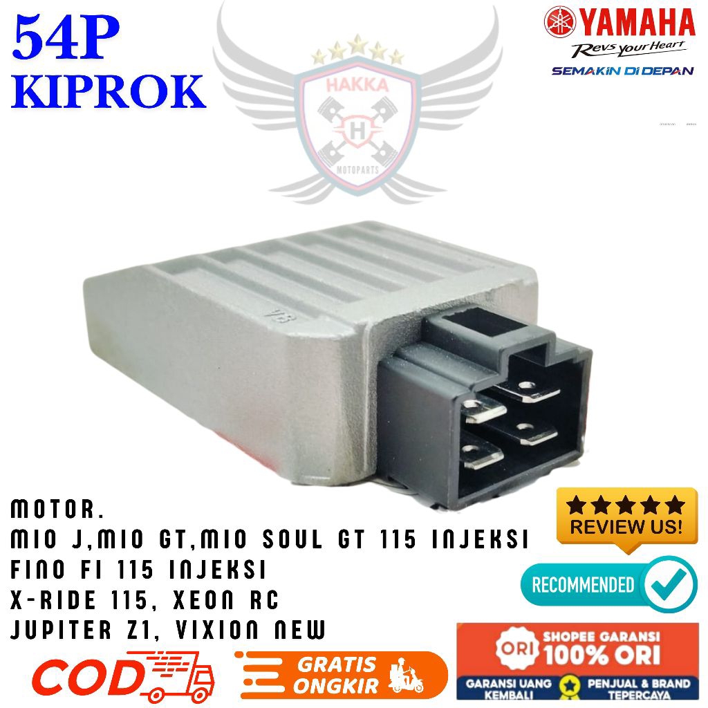 54P ORIGINAL KIPROK YAMAHA MIO J, KIPROK YAMAHA MIO SOUL GT 115, KIPROK YAMAHA FINO 115,KIPROK YAMAH