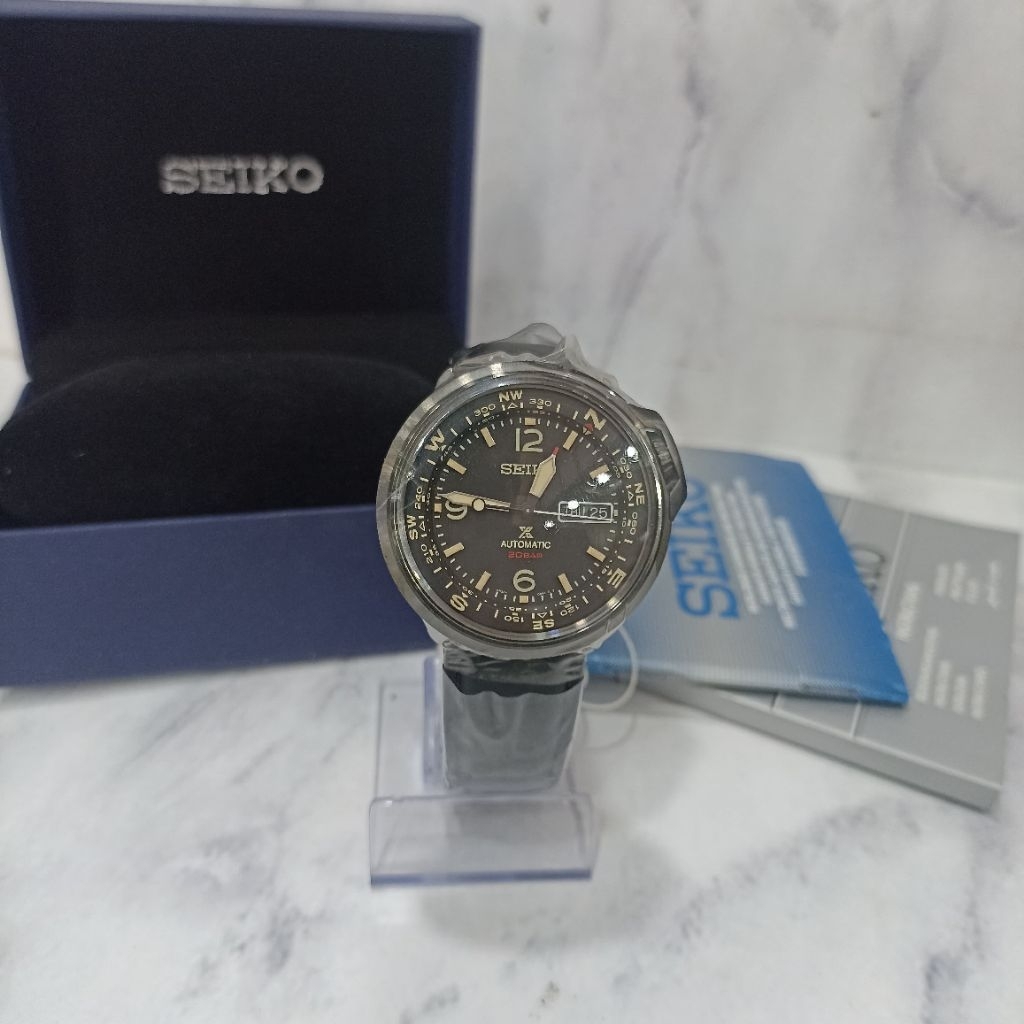 Jam Tangan Pria SEIKO SRPD35, (Sisa pembayaran), tali kulit, Automatic, ORIGINAL, bergaransi resmi i