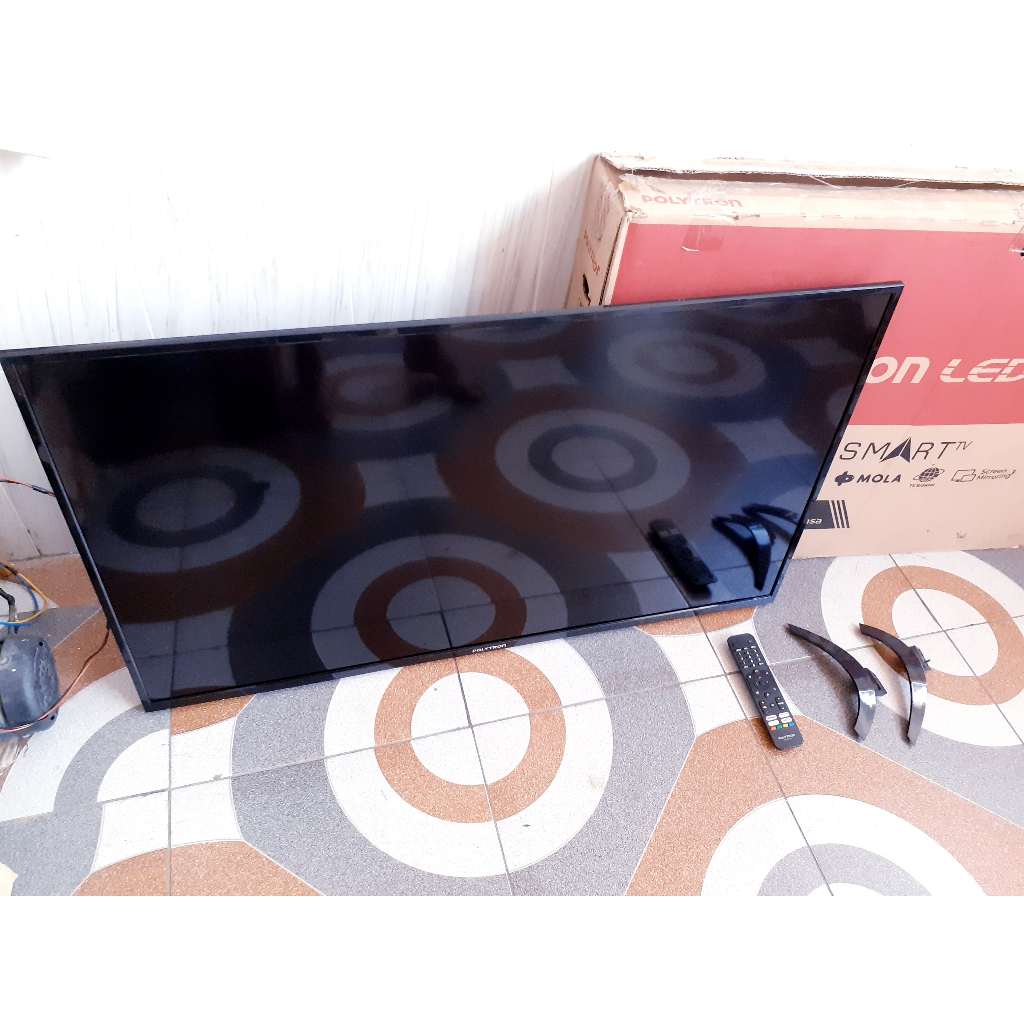 TV SMART POLYTRON 43 IN FULL HD DIGITAL HD TV NETFLIK YOUTUBE