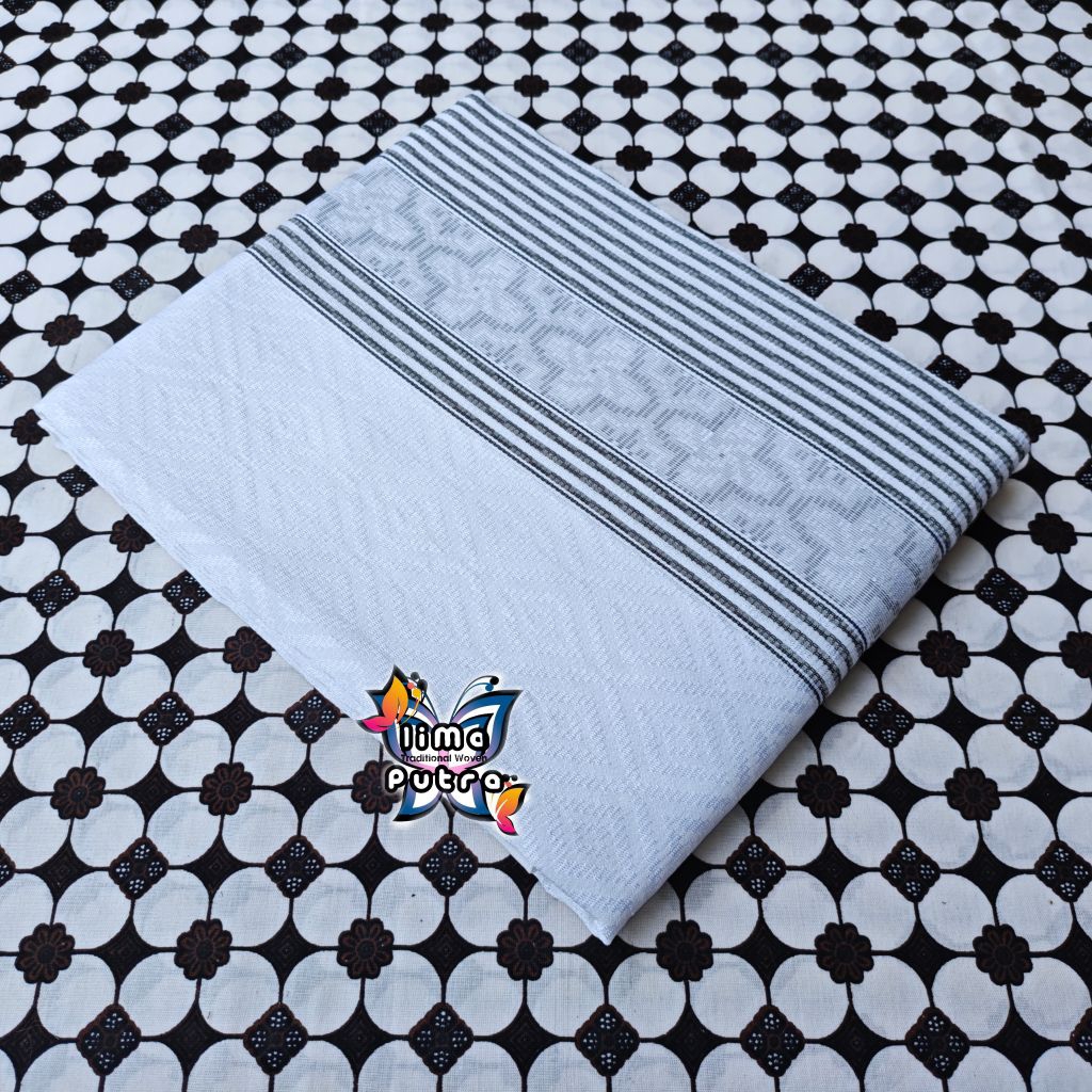 PUTIH - Kain Tenun Baron Songket Terlaris