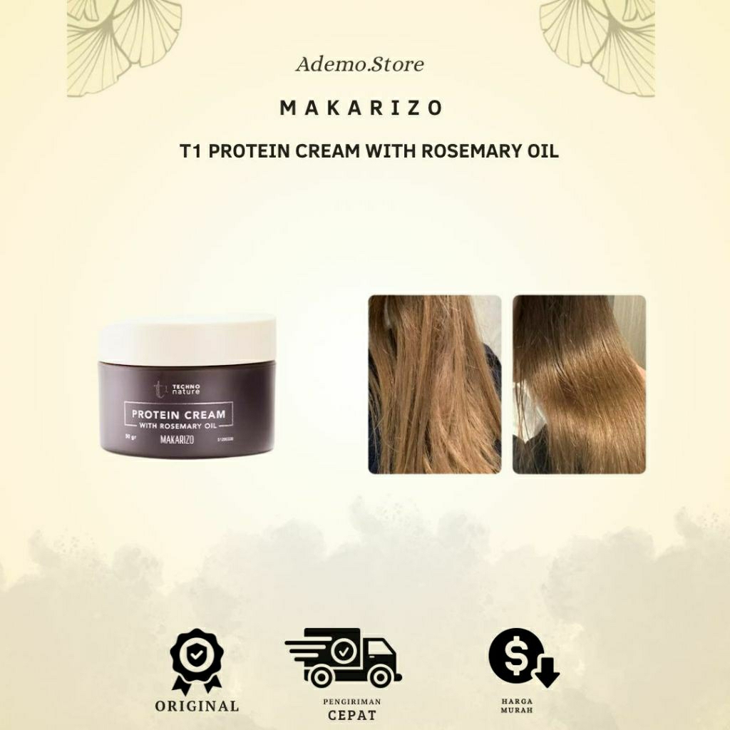 Makarizo T1 Techno Nature Protein Cream, Rosemary Oil