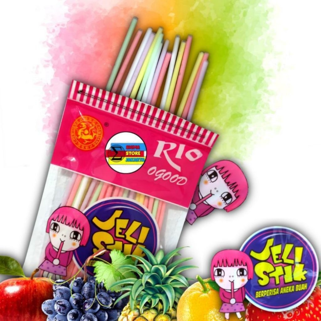 Permen Jelly Stick isi 50 stick