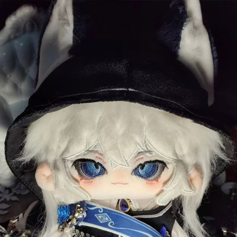 Identity V Ithaqua Cotton Doll Clothes Knitted Vest Plaid Shorts