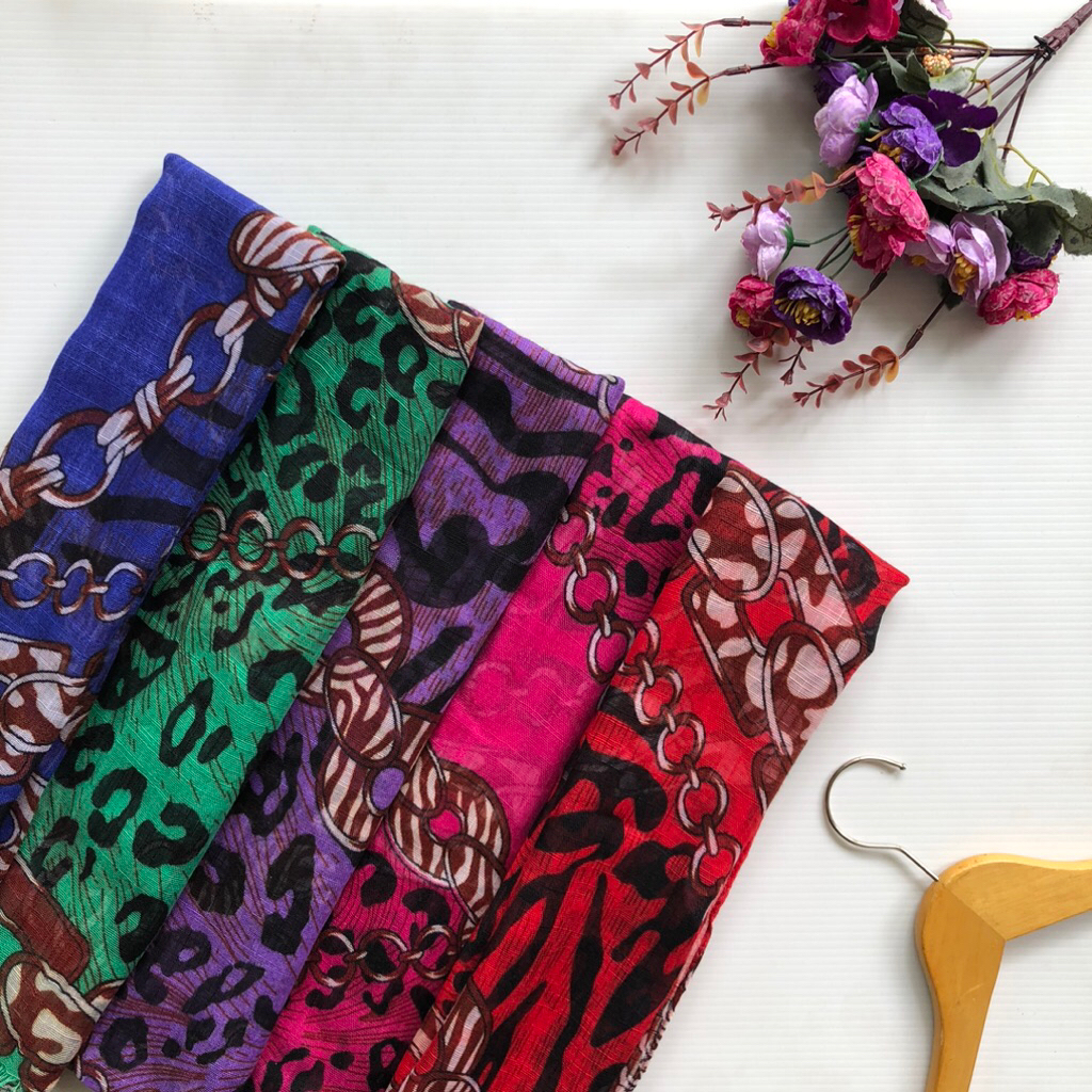 Egypt Muslim Scraft - Pashmina Yeppa - Pashmina Motif - Hijab Daily - OOTD Hijab